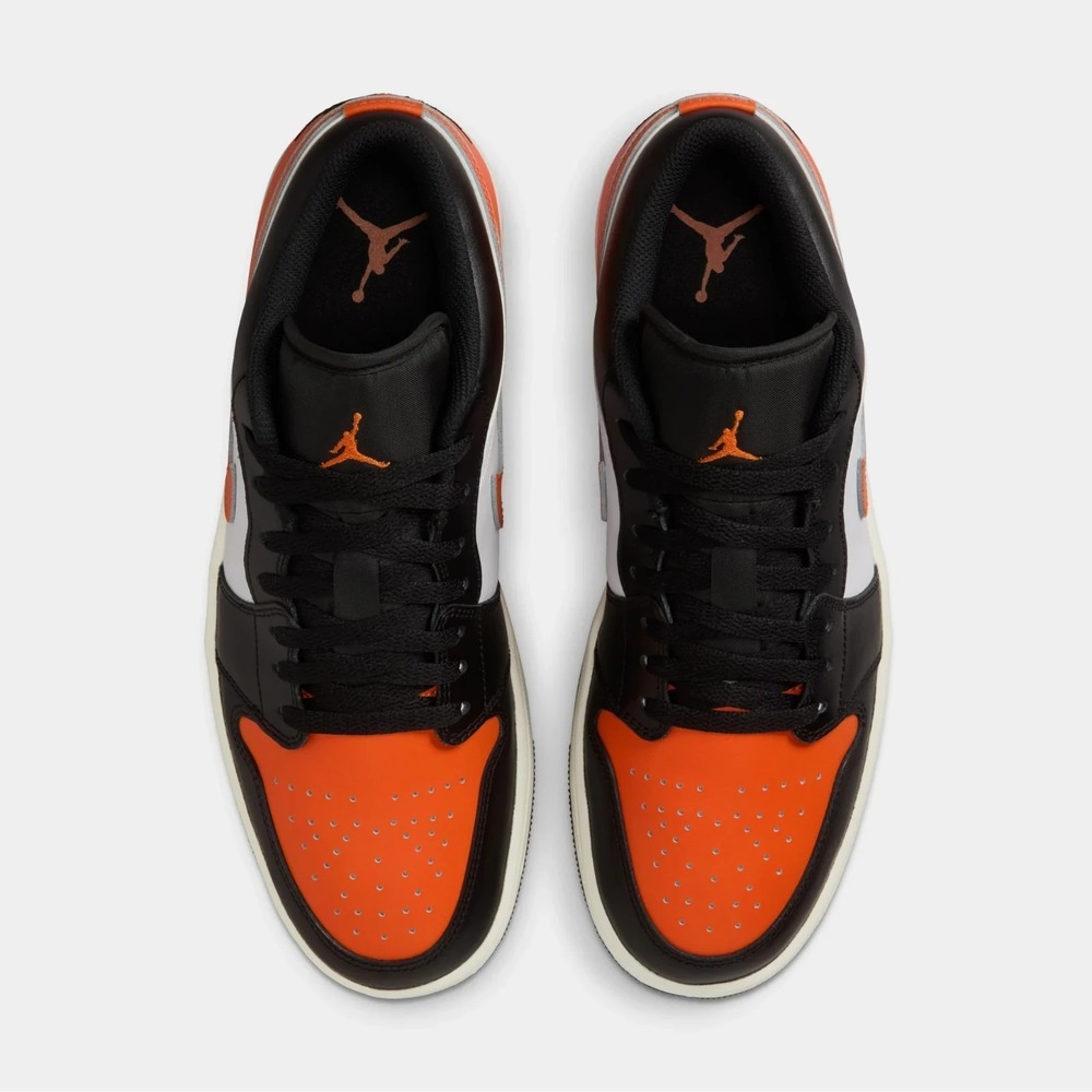 8.5M / 10W -‎ [NEW] Men's Air Jordan 1 Low Shoes 'Black' 553558-081 - Picture 2 of 6